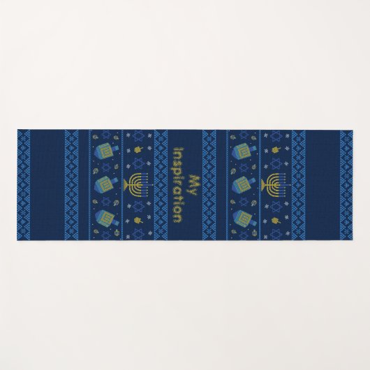 hanukkah yogamat (Voorkant (horizontaal))