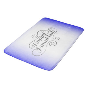 Hanukkah zachte gloed badmat