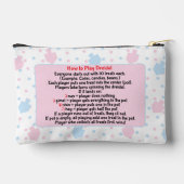 Hanukkah Zeevie en vriend Dreidel Game Etui (Achterkant)