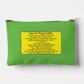 Hanukkah Zeevie en vrienden Dreidel Etui (Achterkant)