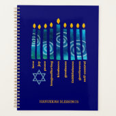 HANUKKAH Zegeningen Fruit van de Geest Christelijk Planner (Voorkant)