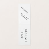 Hanukkiah met de Duitse steenlongish Hanukkah Card Kaart (Binnenkant ongevouwen)