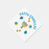 Hanukkuh Symbolen Servetten (Hoek)