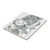 Hanuman, aap God Tegeltje (Zijkant)