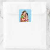 Hanuman & Anjana Mata Stickers (Tas)