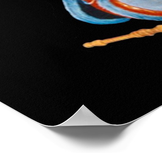 HANUMAN - ANJANEYA - HINDU - BUDDHAISME POSTER (Hoek)