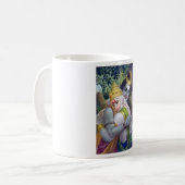 hanuman en rama cup koffiemok (Voorkant links)