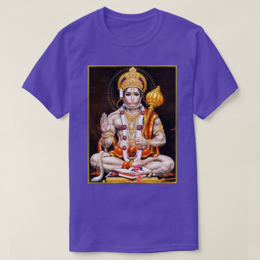 Hanuman Fitted T-shirt (Design voorkant)