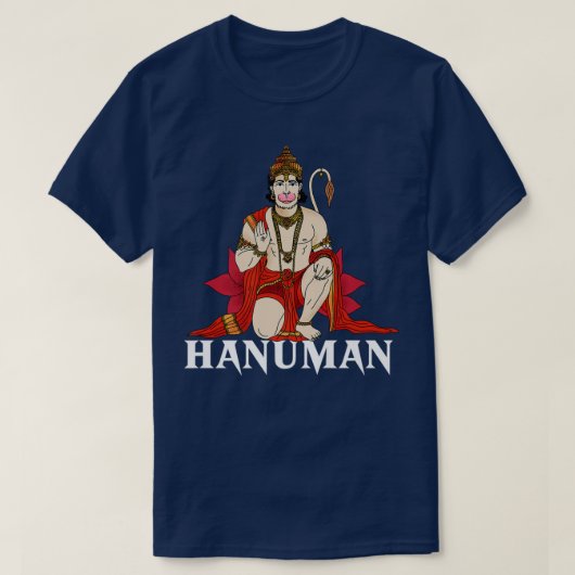 Hanuman Hindu God Premium  T-shirt (Design voorkant)