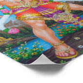 Hanuman, indianGod Poster (Hoek)