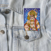 Hanuman-knop Button (Insitu)
