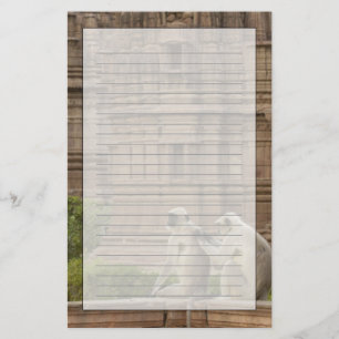 Hanuman Langurs of zwartgelooid, gewoon of grijs Briefpapier