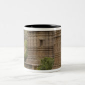 Hanuman Langurs of zwartgelooid, gewoon of grijs Tweekleurige Koffiemok (Center)