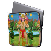 Hanuman laptophoes laptop sleeve (Voorkant Links)