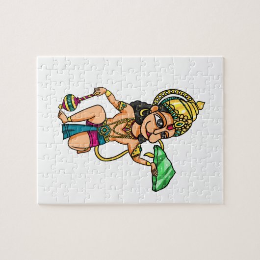 Hanuman Legpuzzel (Horizontaal)