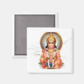 Hanuman Magneet (Voorkant / Achterkant)
