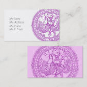 Hanuman Monkey Calling Card Contactkaartje (Voorkant / Achterkant)