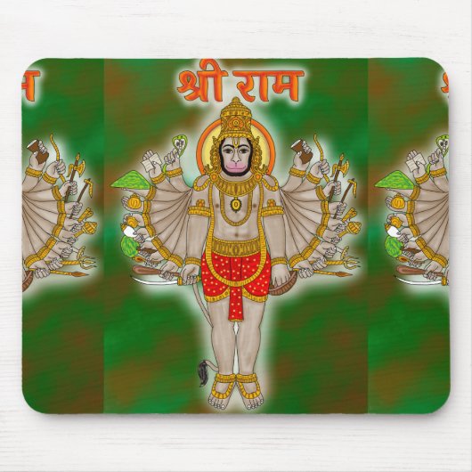 Hanuman Mouse Pad Muismat (Voorkant)