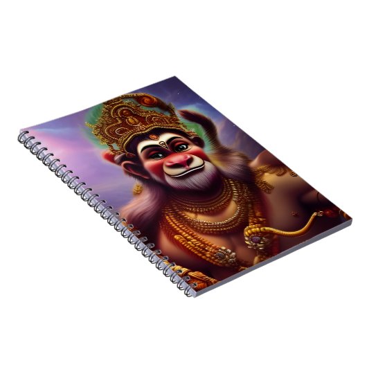 Hanuman neemt een Selfie Notitieboek (Rechterzijde)