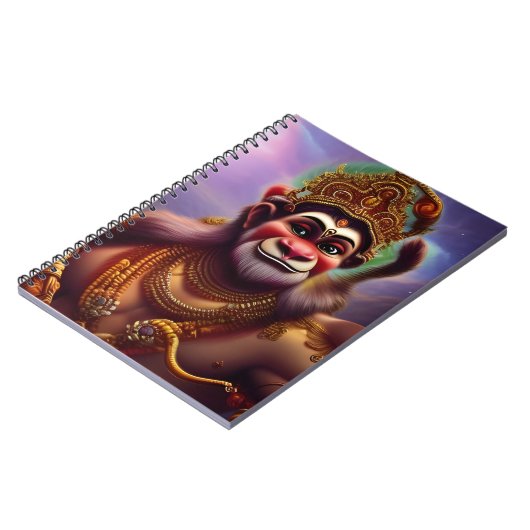 Hanuman neemt een Selfie Notitieboek (Linkerzijde)