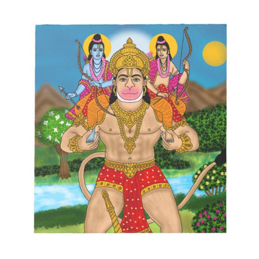 Hanuman NotePad Notitieblok (Voorkant)