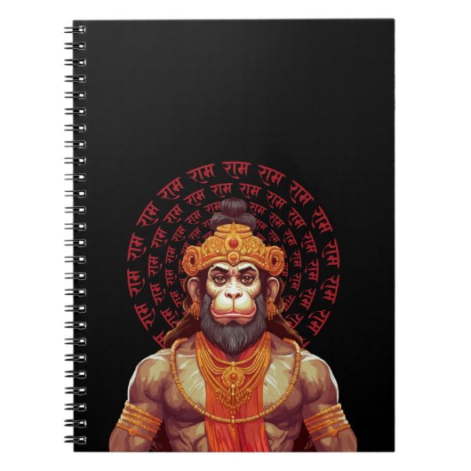 Hanuman-notitieboek Notitieboek (Voorkant)
