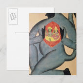 Hanuman onthult Rama en Sita Briefkaart (Voorkant / Achterkant)