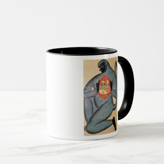 Hanuman onthult Rama en Sita Mok (Voorkant rechts)