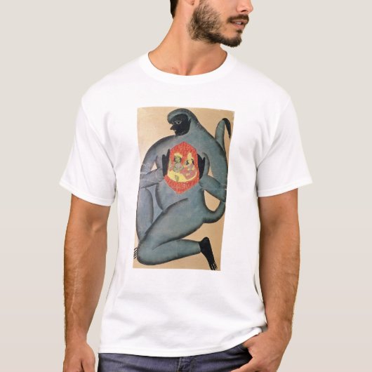 Hanuman onthult Rama en Sita T-shirt (Voorkant)