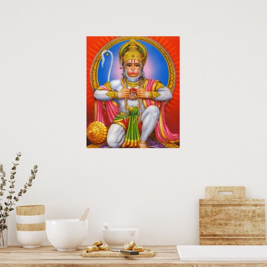 Hanuman Poster (Keuken)
