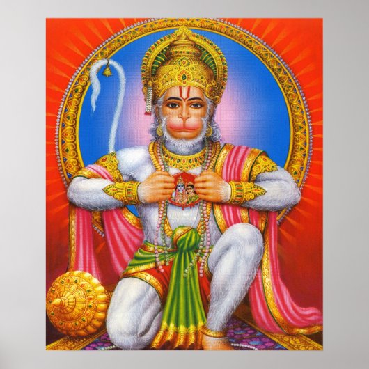 Hanuman Poster (Voorkant)