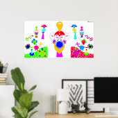 HANUMAN POSTER (Thuiskantoor)