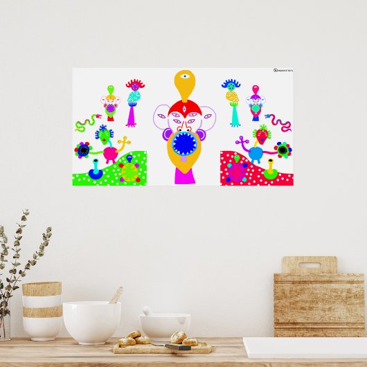 HANUMAN POSTER (Keuken)