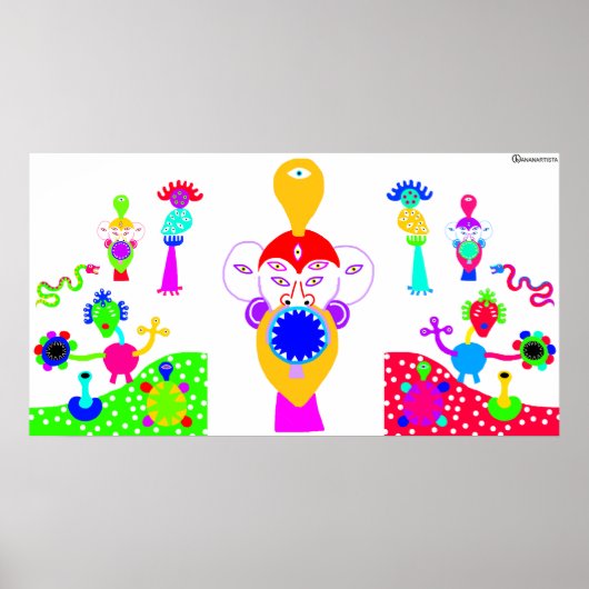 HANUMAN POSTER (Voorkant)