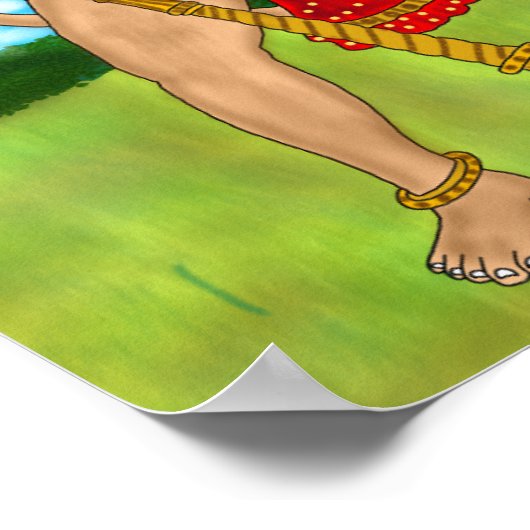 Hanuman Poster (Hoek)