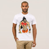 Hanuman Print T Shirt (Voorkant volledig)