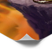 Hanuman Receiving Shiva's zegeningen Poster (Hoek)