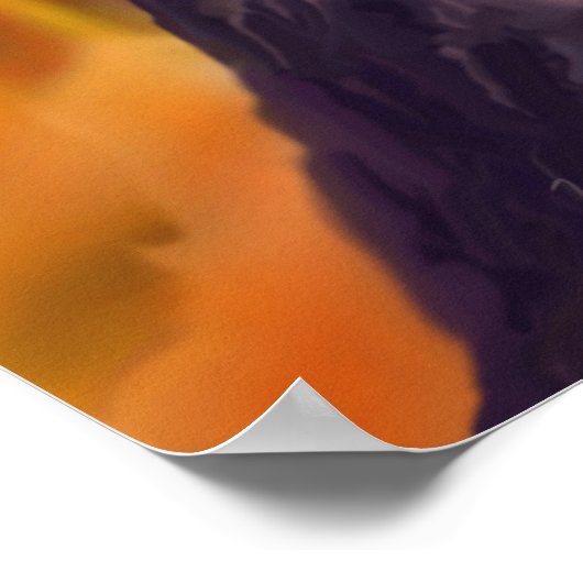 Hanuman Receiving Shiva's zegeningen Poster (Hoek)