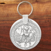 Hanuman Sleutelhanger (Voorkant)