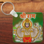 Hanuman-sleutelhanger Sleutelhanger (Voorkant)