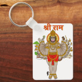 Hanuman-sleutelhanger Sleutelhanger (Voorkant)
