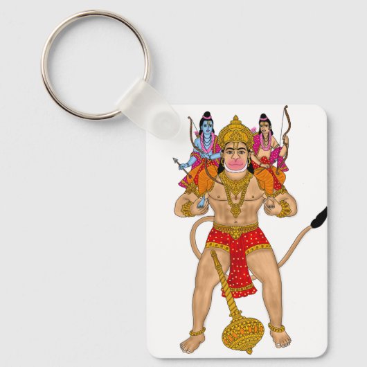 Hanuman-sleutelhanger Sleutelhanger (Voorkant)