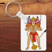 Hanuman-sleutelhanger Sleutelhanger (Voorkant)