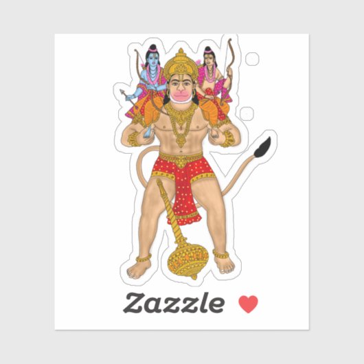Hanuman Sticker (Vel)