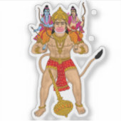 Hanuman Sticker (Voorkant)