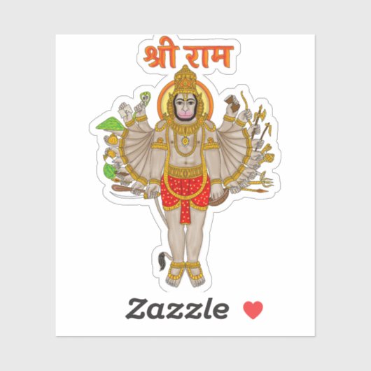 Hanuman Sticker (Vel)