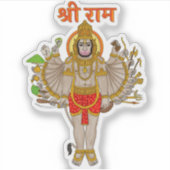 Hanuman Sticker (Voorkant)