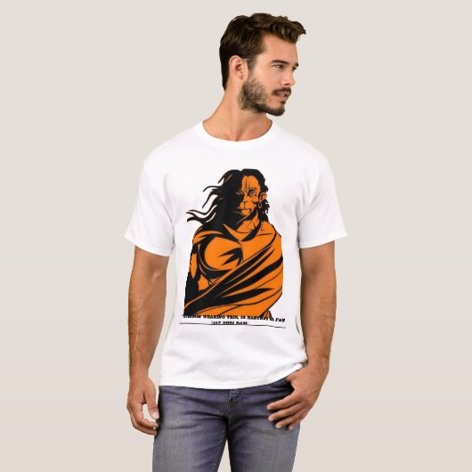 Hanuman t-shirt (Voorkant volledig)