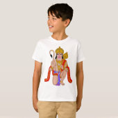 Hanuman T-shirt – Spirituele en devote kleding (Voorkant volledig)