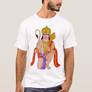 Hanuman T-shirt voor heren – Spirituele en devote